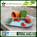 bamboo fiber square tableware sets